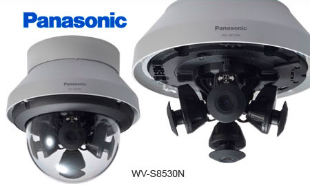 Новый купольный мультисенсор от Panasonic — четыре камеры видеонаблюдения в одной