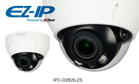 Мини-купольная 2-мегапиксельная IP-камера EZ-IP IPC-D2B20-ZS