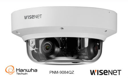 Четырёхмодульная камеру с моторизованными объективами Wisenet