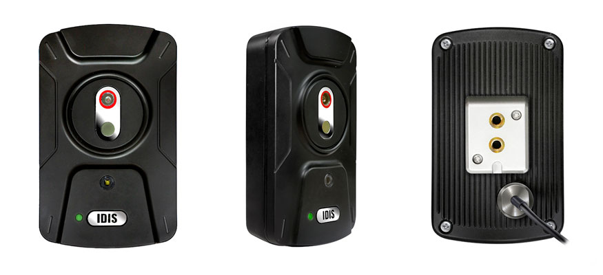 Новые двухсенсорные термографические камеры IDIS — компактные и защищённые