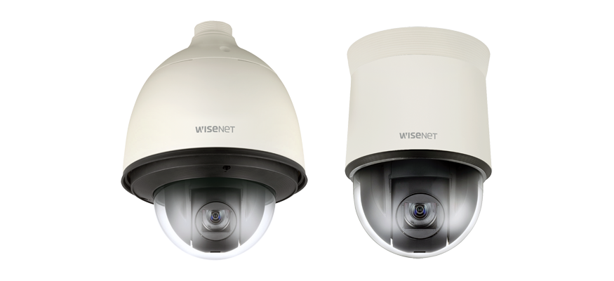 Две новые скоростные купольные камеры Wisenet с 32-кратным оптическим увеличением