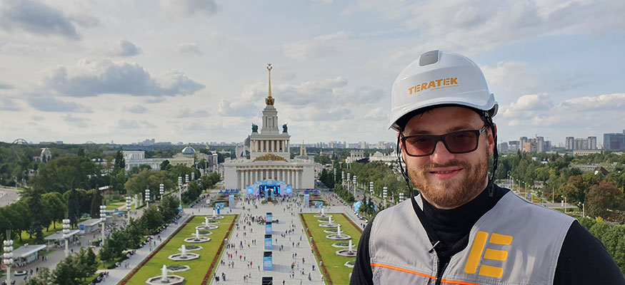 Компания «ТЕРАТЕК» завершила монтаж системы для подсчёта посетителей ВДНХ