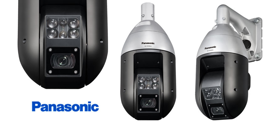 Погодозащищённая купольная камера Panasonic с 22-кратным оптическим зумом