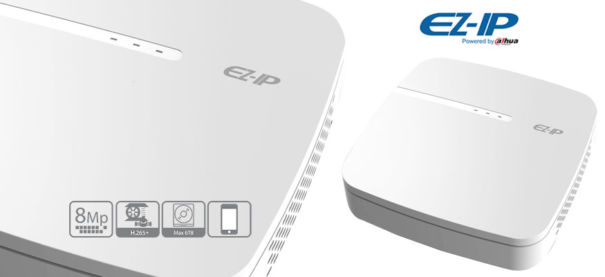 Сетевой Full HD-видеорегистратор EZ-IP на 4 канала