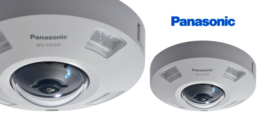 Новая купольная камера Panasonic с 360-градусным обзором
