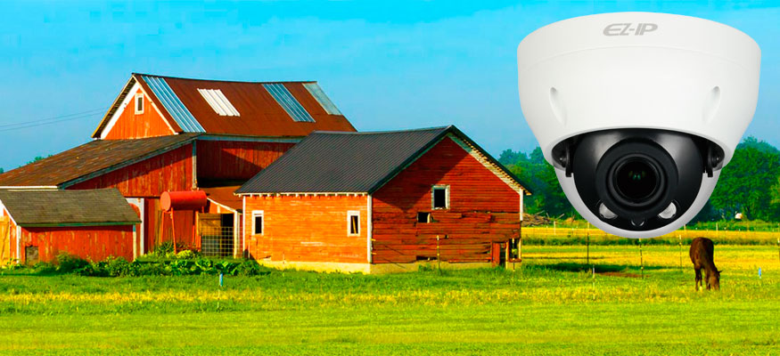 Обзорная купольная камер EZ-IP EZ-IPC-D2B40P-ZS с широкоугольной оптикой