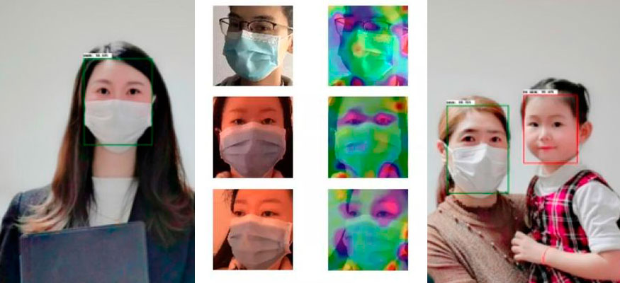 Распознавание лиц в защитных масках возможно, но его точность — ниже