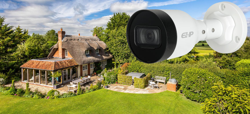 Видеонаблюдение в загородном доме и на дачном участке