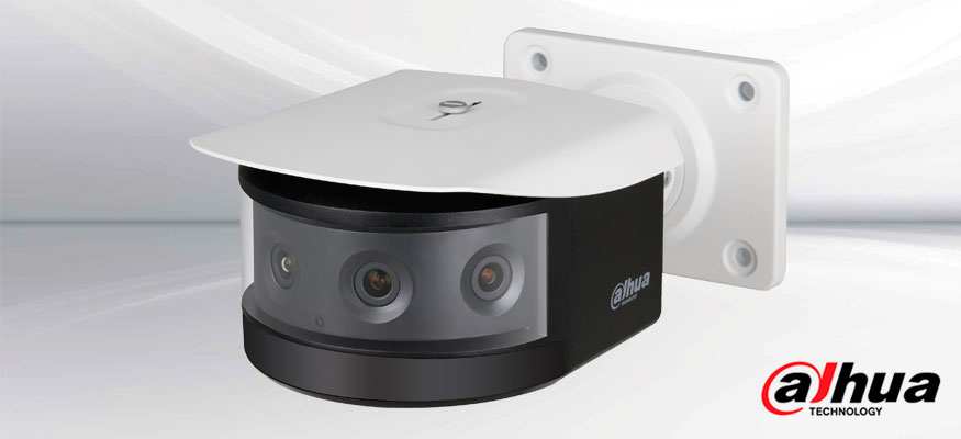 Вандалоустойчивая панорамная камера Dahua с ИК-подсветкой