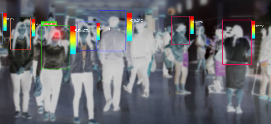 Представители медицинских ведомств говорят о неэффективности измерения температуры с помощью телекамер