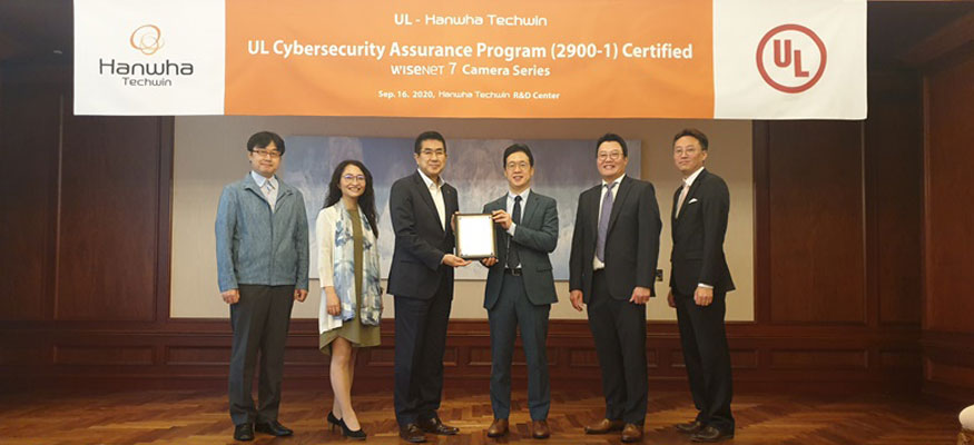 Кибербезопасность камер на базе чипсета Wisenet7 подтверждена сертификатом UL CAP