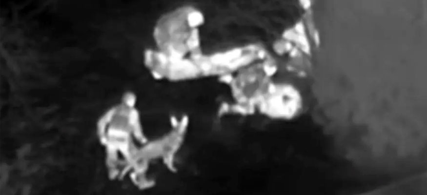 Тепловизоры помогают полиции