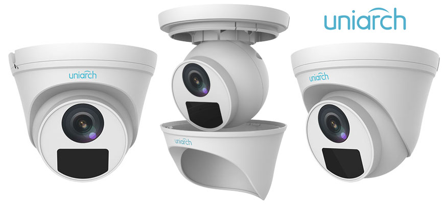 Погодозащищённые двухмегапиксельные IP-камеры Uniarch с умной ИК-подсветкой