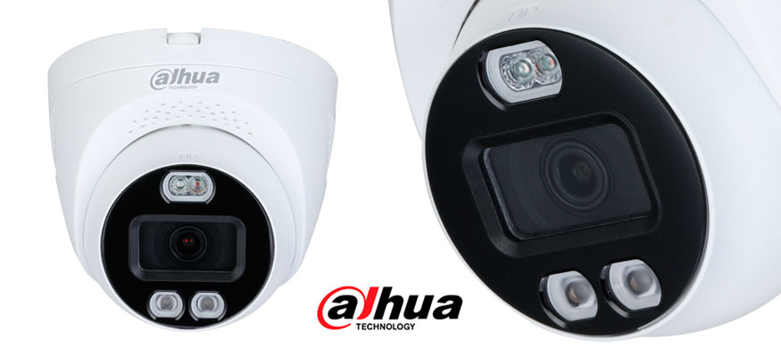 Мультисистемная аналоговая камера высокого разрешения Dahua с активным сдерживанием