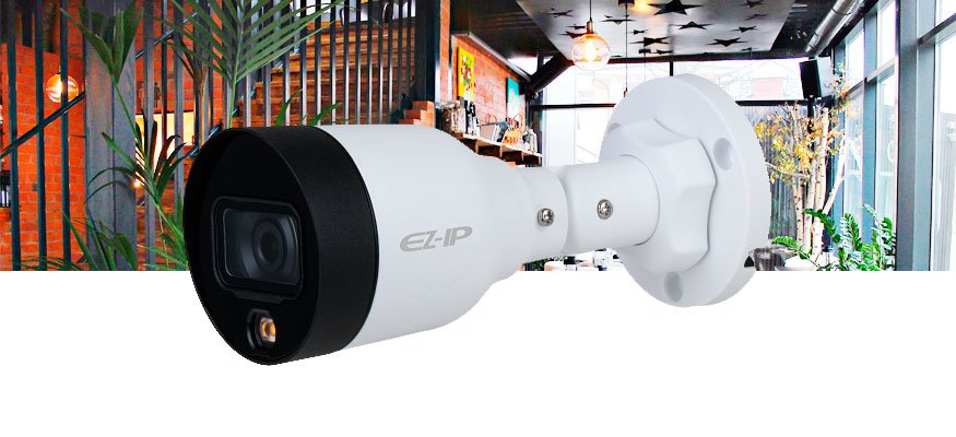 Малогабаритная уличная камера видеонаблюдения EZ-IP из серии Lite