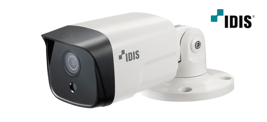 Вандалозащищённая цилиндрическая UHD-камера IDIS на процессоре Ambarella