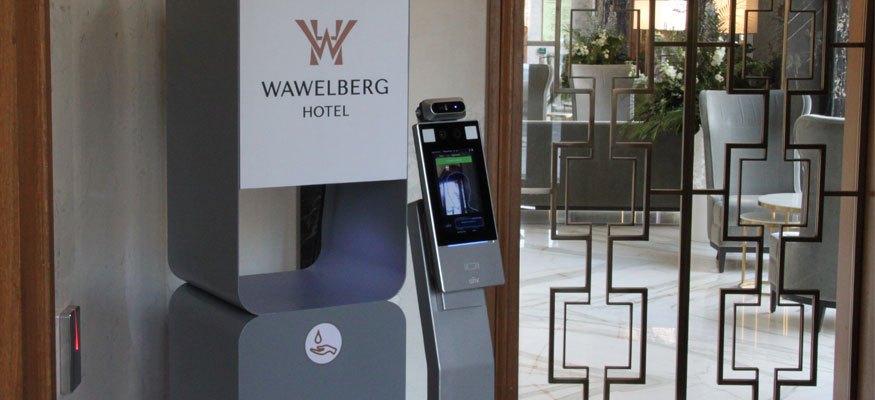 Контроль температуры тела в пятизвёздочном отеле