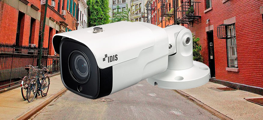 Вандалостойкая UltraHD-камера IDIS на процессоре Ambarella