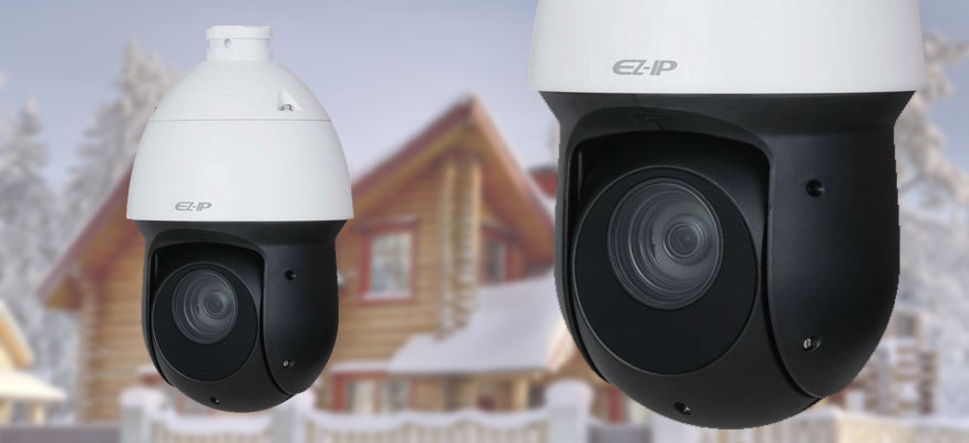 Скоростная купольная IP-камера EZ-IP со встроенной видеоаналитикой