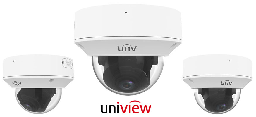 Пятимегапиксельная купольная камера UNV отлично снимает в полумраке