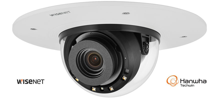 Умная мини-купольная камера Wisenet с ИК-подсветкой