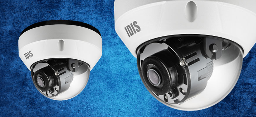 Вандалоустойчивая купольная камера IDIS с ИК-подсветкой