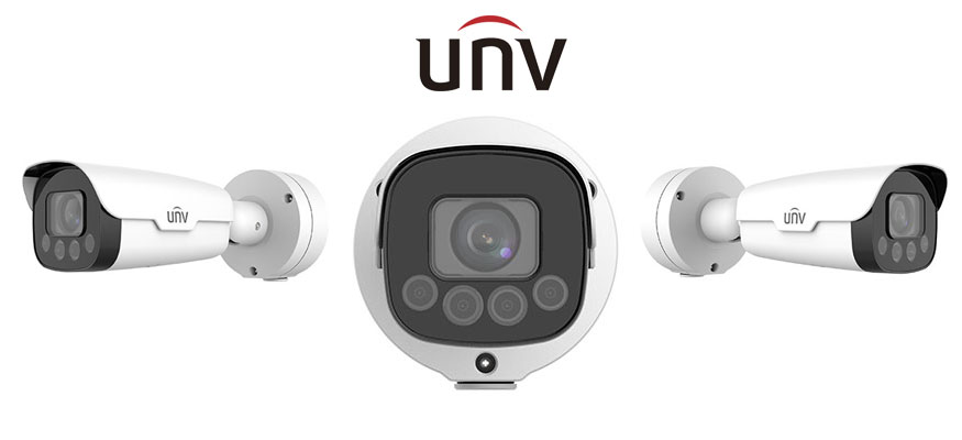 Компактная уличная камера UNV с зум-объективом