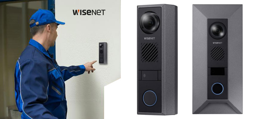 Сетевой домофон Wisenet TID-600R с бесконтактным вызовом и поддержкой SIP-телефонии