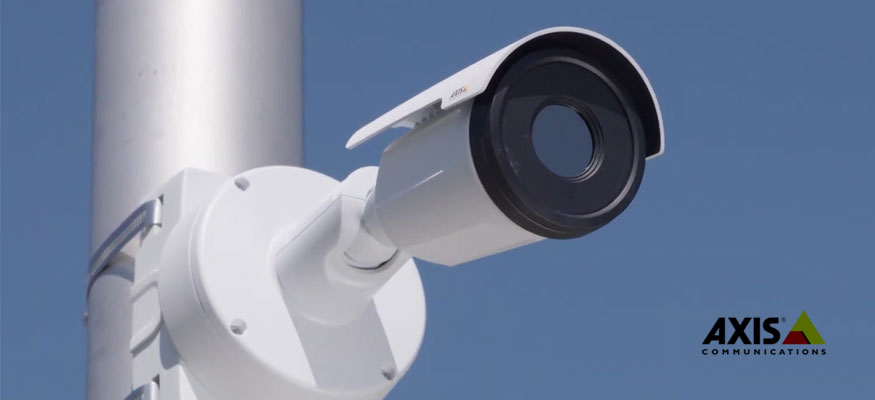 Компактный уличный IP-тепловизор AXIS со встроенной видеоаналитикой