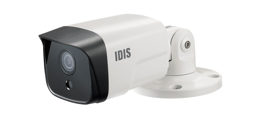 Четырёхмегапиксельная миниатюрная уличная камера IDIS с защитой от погоды и вандализма