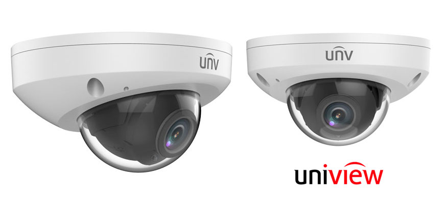 Фиксированные мини-купольные телекамеры UNV с умной ИК-подсветкой