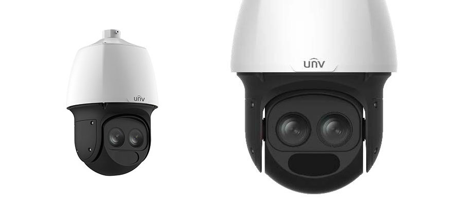 Скоростная поворотная камера UNV со сверхдальней лазерной подсветкой