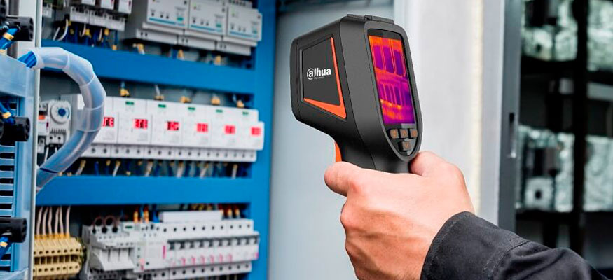 Многофункциональный ручной тепловизор Dahua с бортовой записью