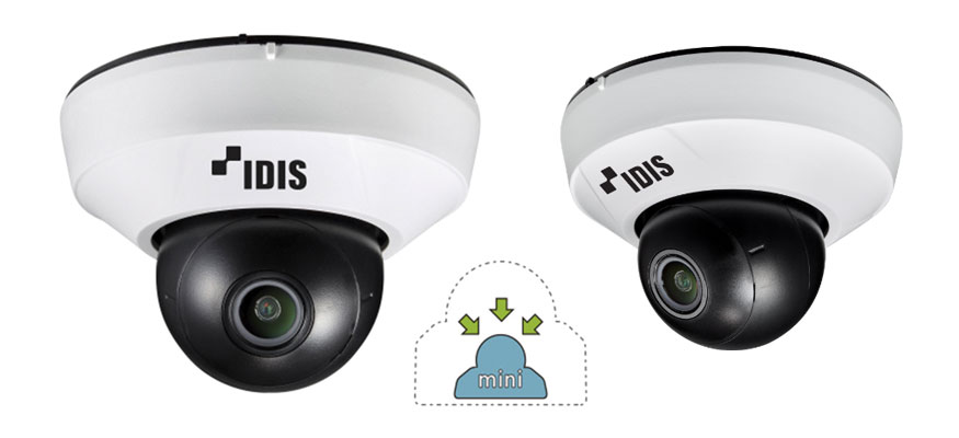 Мини-купольная камера высокой чёткости IDIS для помещений