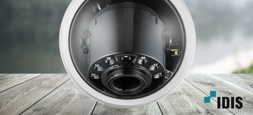 Пятимегапиксельный купольник IDIS со встроенной видеоаналитикой