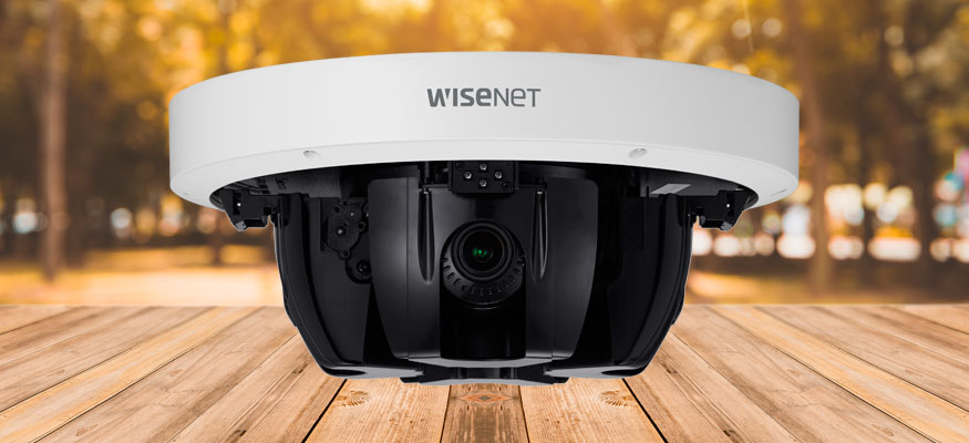 Новые мультисенсорные купольные камеры Wisenet