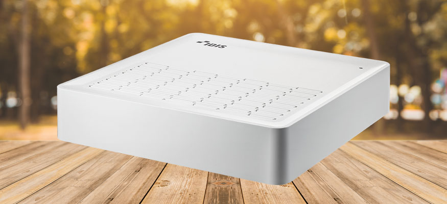 Компактный четырёхканальный видеорегистратор IDIS с PoE