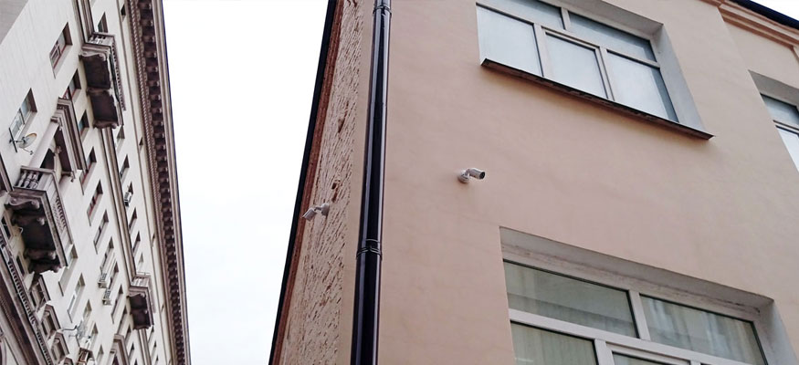 Современная система видеонаблюдения в бизнес-центре на Котельнической набережной