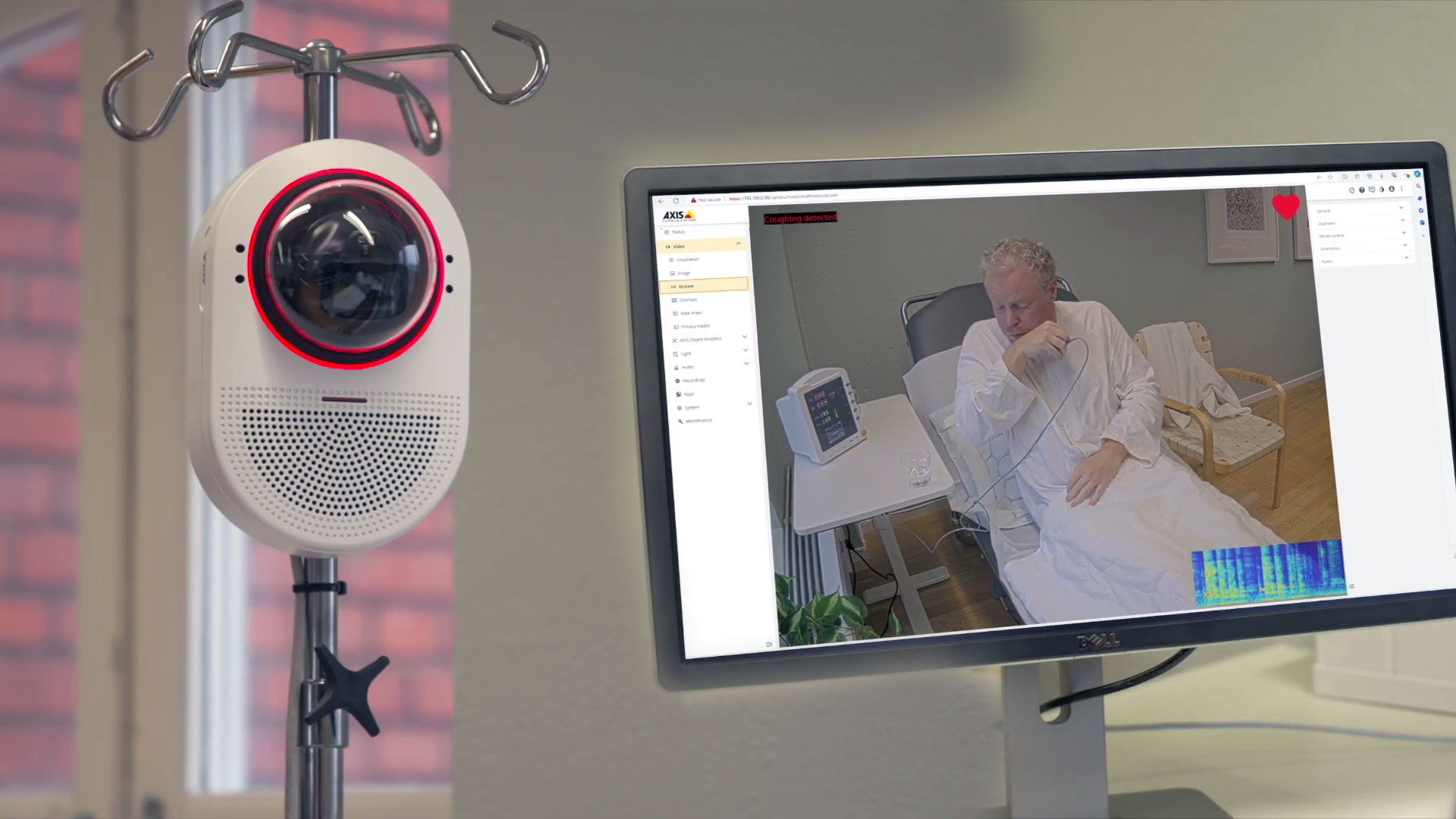 Универсальная купольная телекамера AXIS для удаленного мониторинга и связи