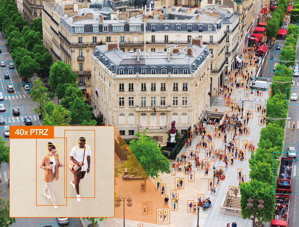 Hanwha Vision добавляет искусственный интеллект в 4- и 5-канальные многонаправленные телекамеры