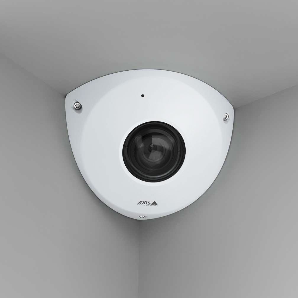 Угловая вандалостойкая сетевая камера AXIS без слепых зон