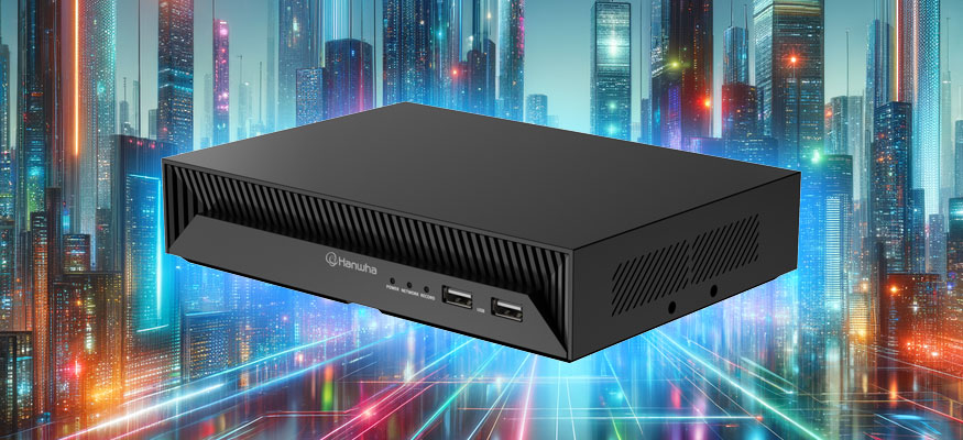Hanwha Vision выпускает сверхкомпактный видеорегистратор с твердотельным накопителем и ИИ