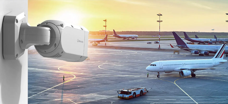 Интеллектуальная камера видеонаблюдения Hanwha для стратегических объектов