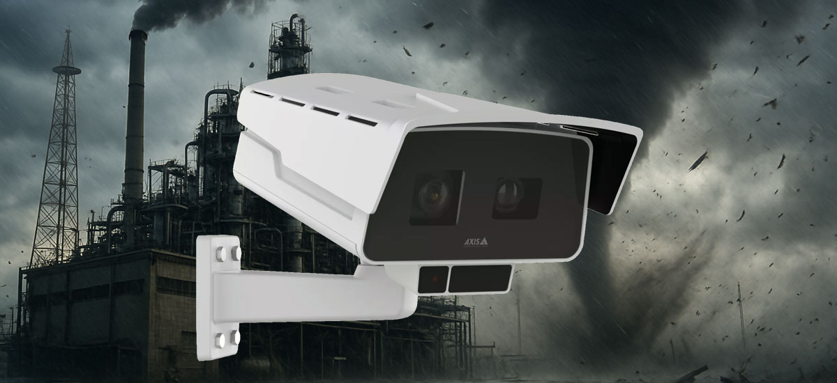 Новая двухсенсорная камера AXIS: два взгляда, один корпус