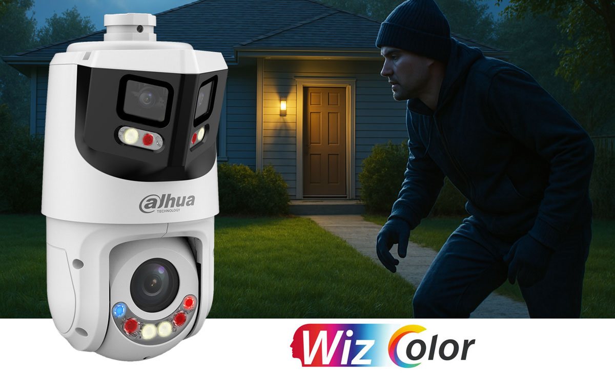 Цвет в темноте и активное сдерживание: новая PTZ-камера Dahua с двойной оптикой и интеллектуальным реагированием