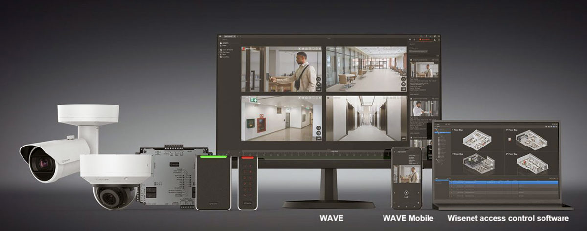 Hanwha Vision расширяет экосистему Wisenet: новая система контроля доступа с полной интеграцией видеонаблюдения