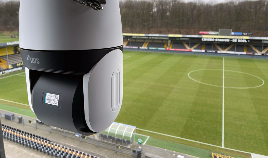 Видеонаблюдение на стадионе: IDIS усилил безопасность и упростил контроль
