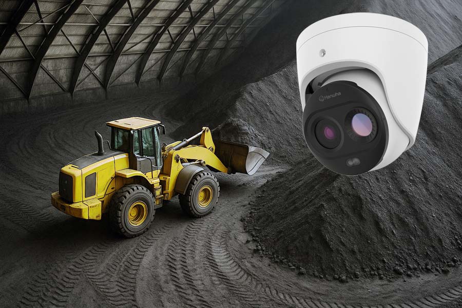 Компактные двухспектральные камеры Hanwha Vision для видеонаблюдения и раннего обнаружения пожара
