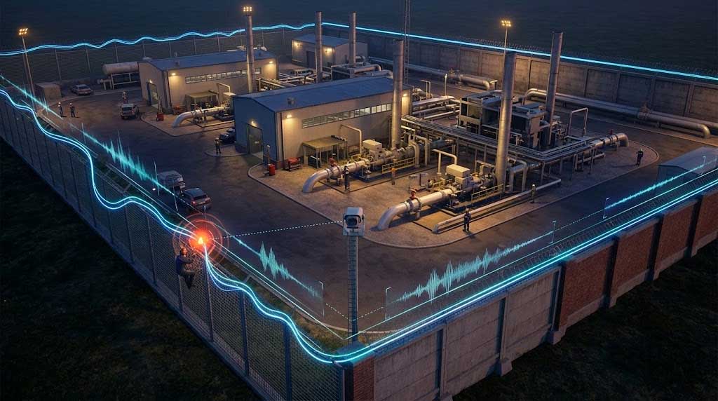 Защита периметров компрессорных и газораспределительных станций магистрального газопровода: опыт внедрения волоконно-оптического мониторинга на 26 объектах